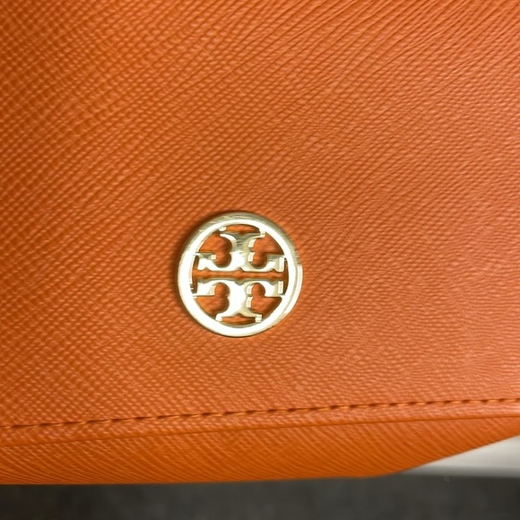 Tory Burch Sunglasses glasses case Orange clamshell Quiet luxury - Picture 7 of 8